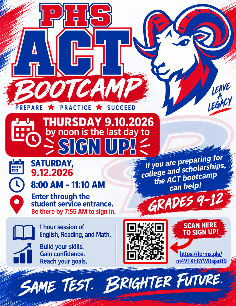 ACT Bootcamp Sign Up Flyer