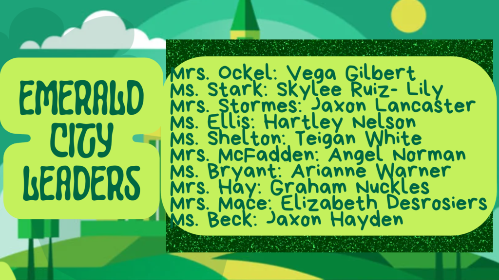 Leaders of the Week