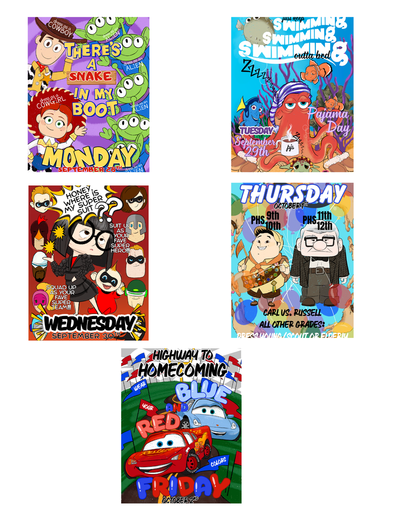 HOCO Dress Up Days