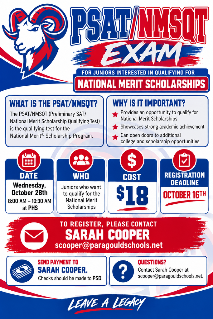PSAT NMSQT exam information