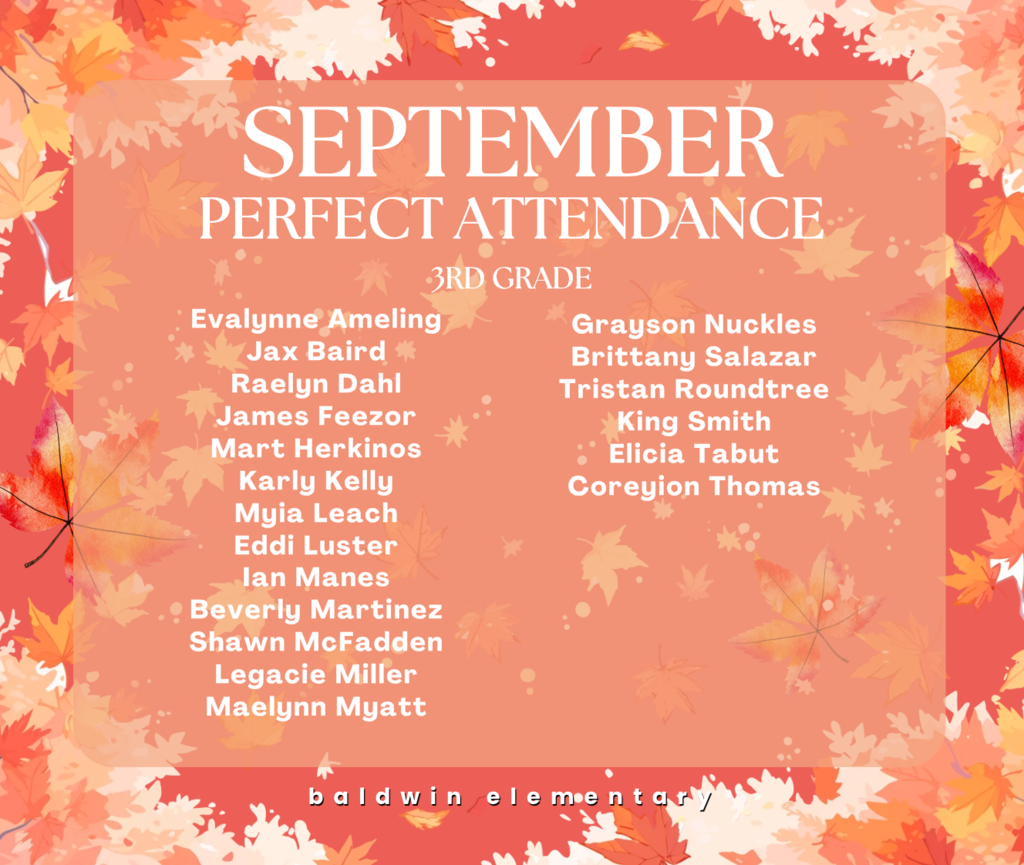 Perfect Attendance