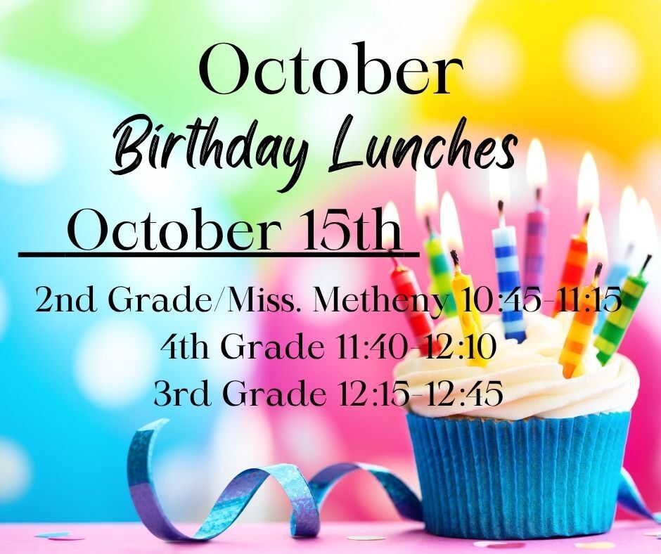 October Birthday Lunches