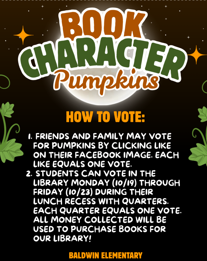 Book Character Pumpkins 2026