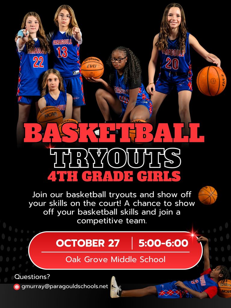 4th Grade Girls Tryouts