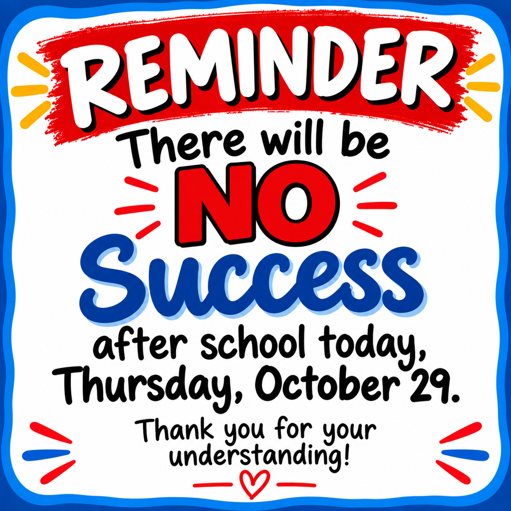 No Success Today