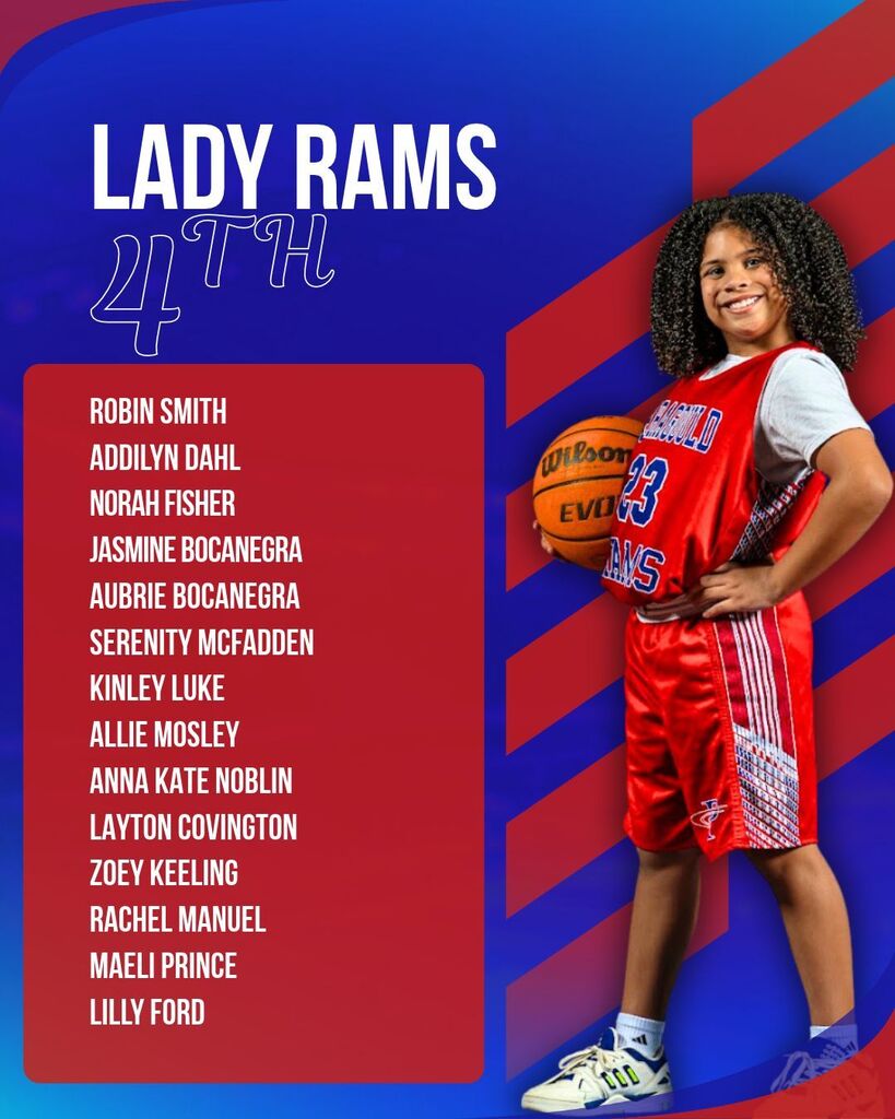 4th Grade Girls basketball team