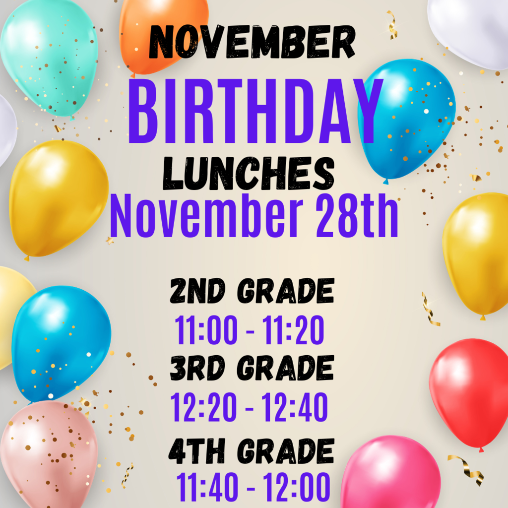 November Birthday Lunches