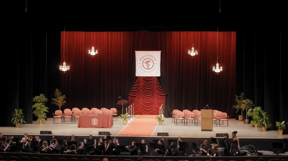 Miller Auditorium Graduation Ceremony