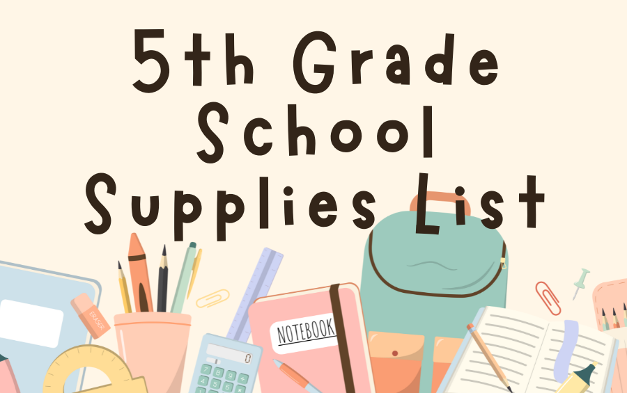 5th Grade School Supply List