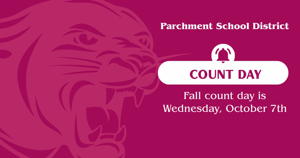 Wed Oct 7th is fall count day