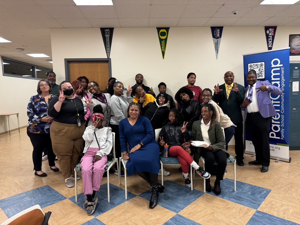 Group of people at Great Oaks Charter School