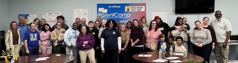 2026-04-21 Positive Outcomes Charter School ParentCamp Group Phto