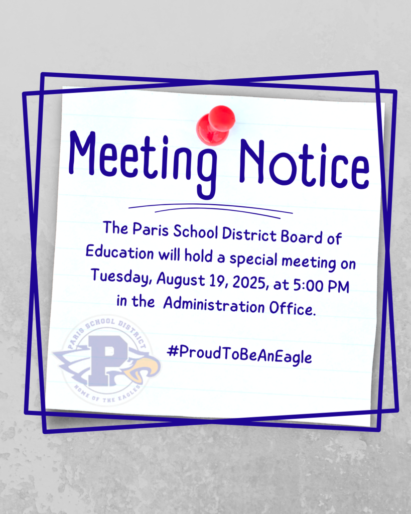 Announcement