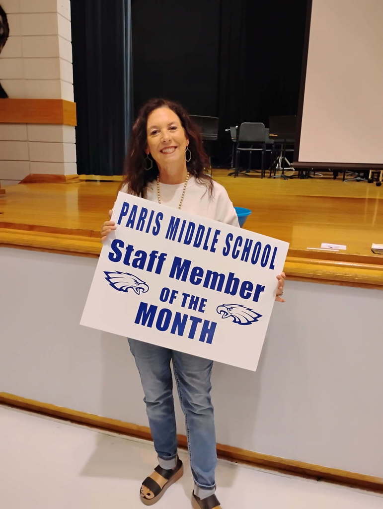Andrea Robertson- August Staff Member of the Month