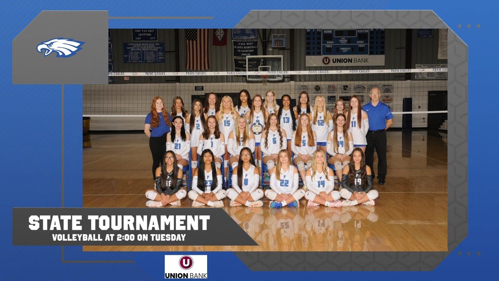 Tuesday State VB Tournament
