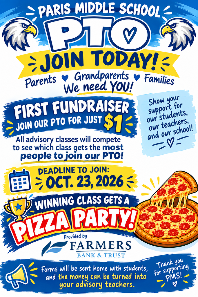 Paris Middle School PTO fundraiser