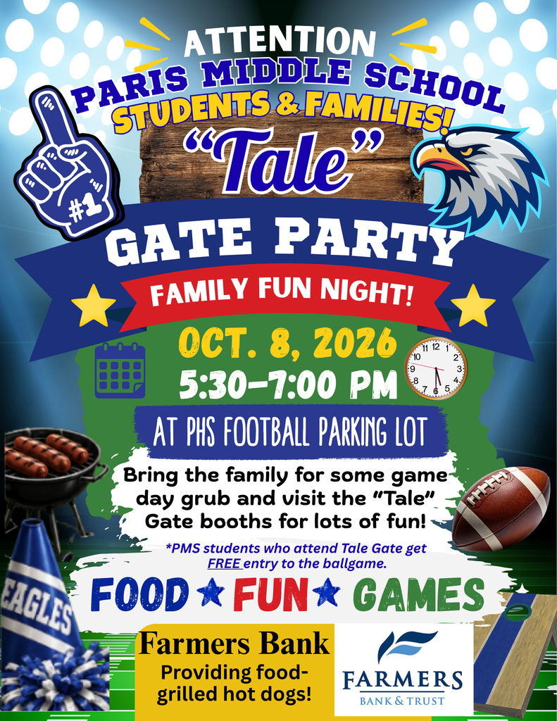 PMS Family Night Oct. 8