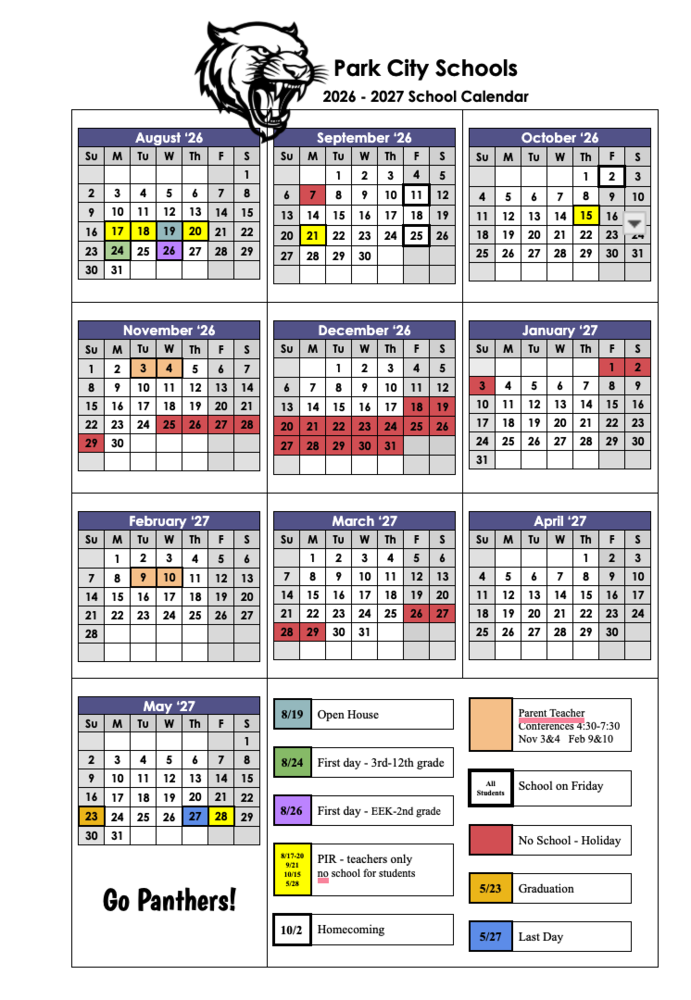 2026-27 SY Calendar