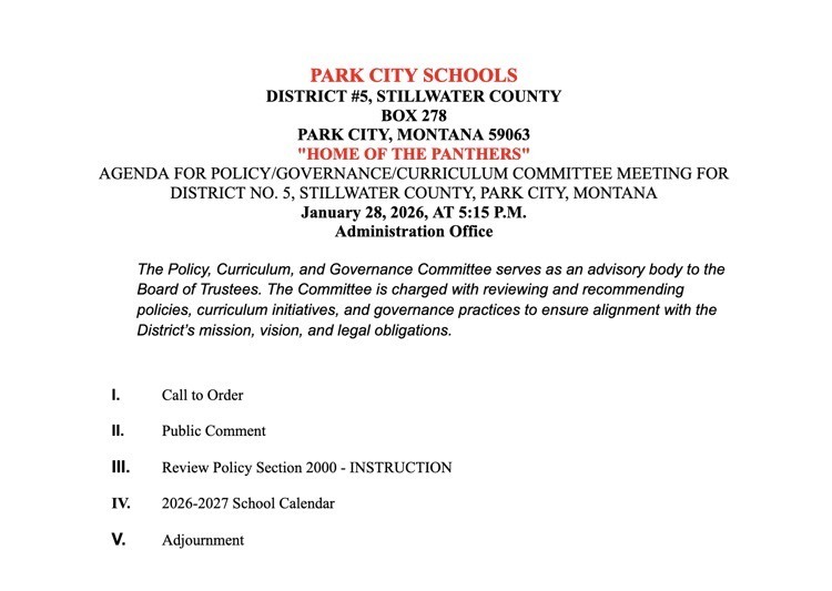 Policy Committee Meeting