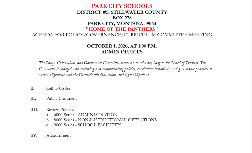 Policy Committee