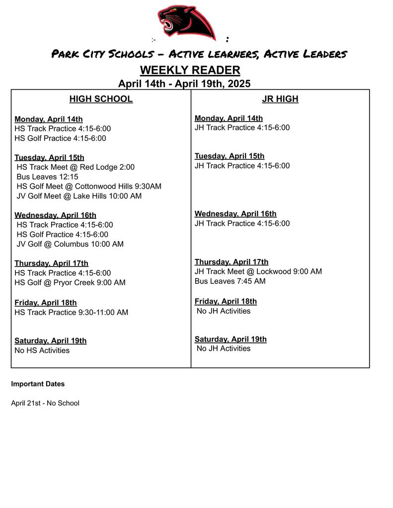 Weekly Reader 4-14