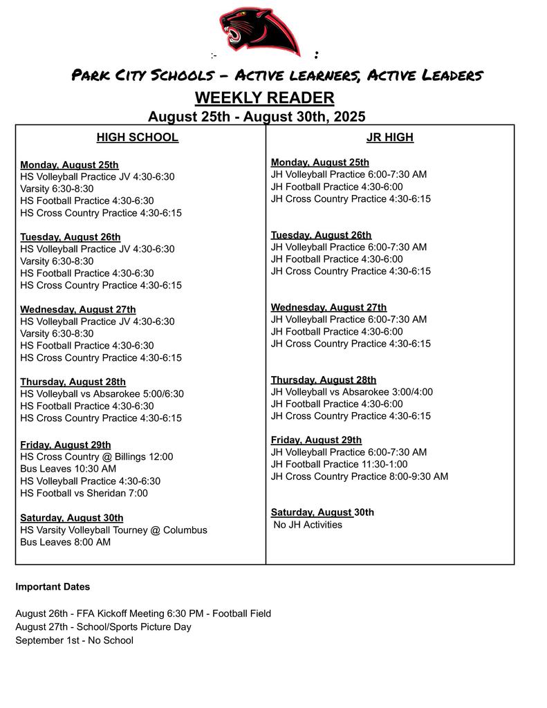 Weekly Reader 8-25