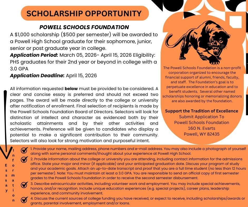 Scholarship Opportunity