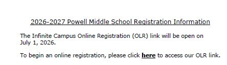 2026-2027 Enrollment Information