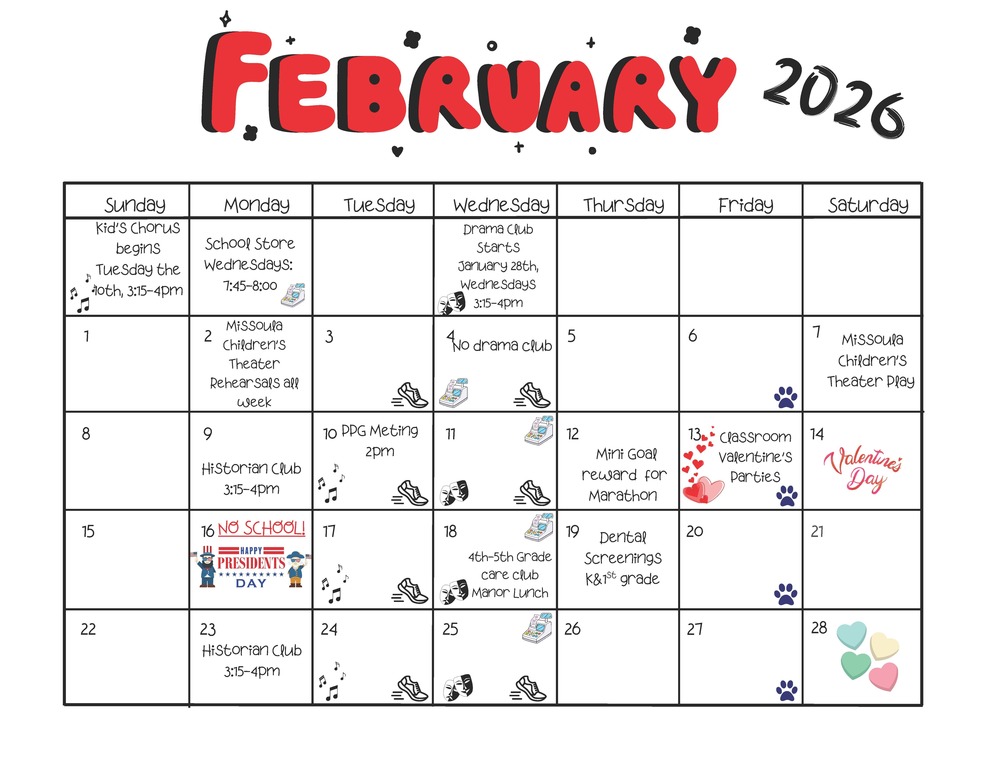 February 2026 Calendar