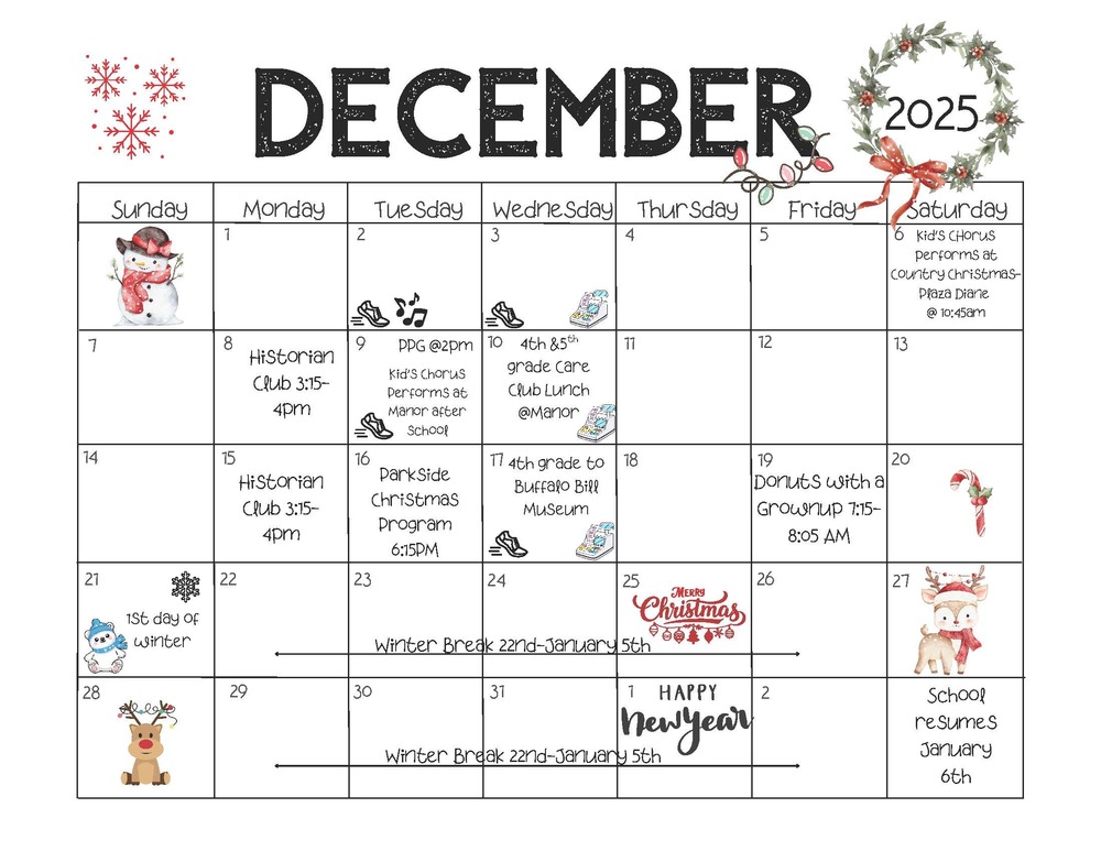 December Calendar