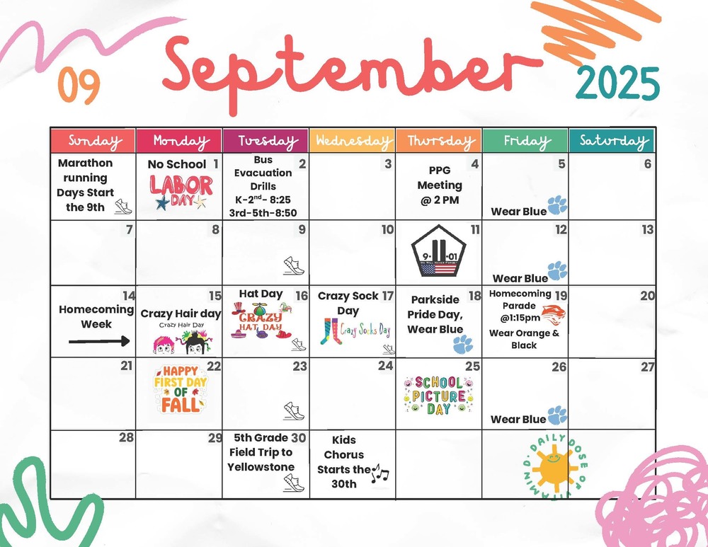 September Calendar