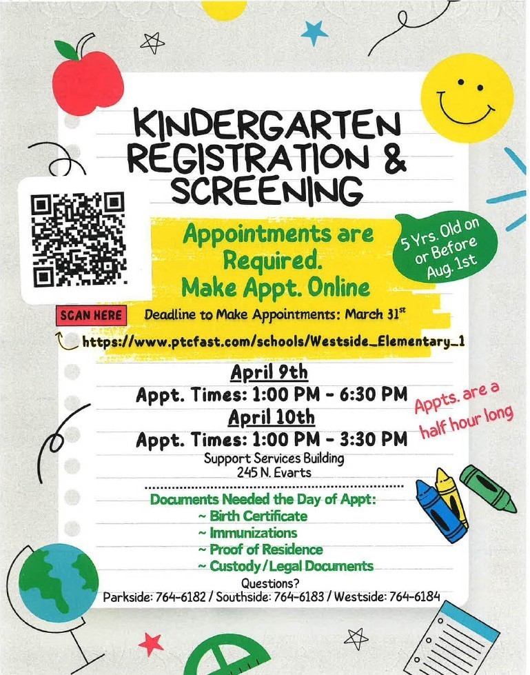 KG Registration Info