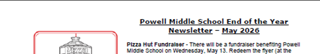 2026 May Newsletter-Calendar