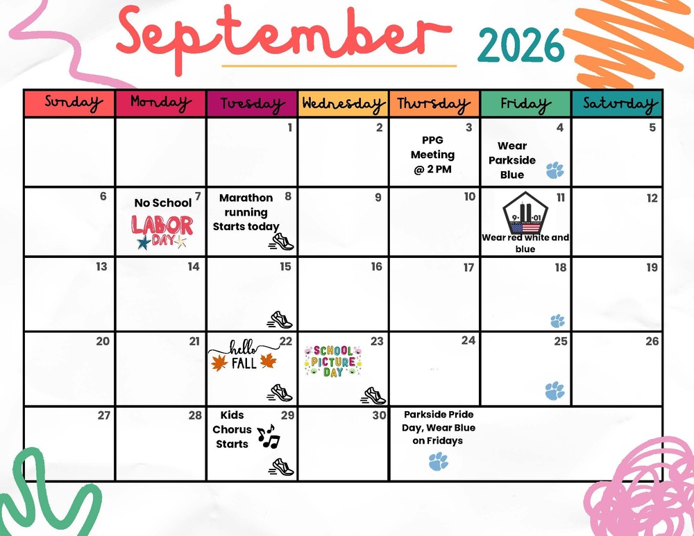 September Calendar