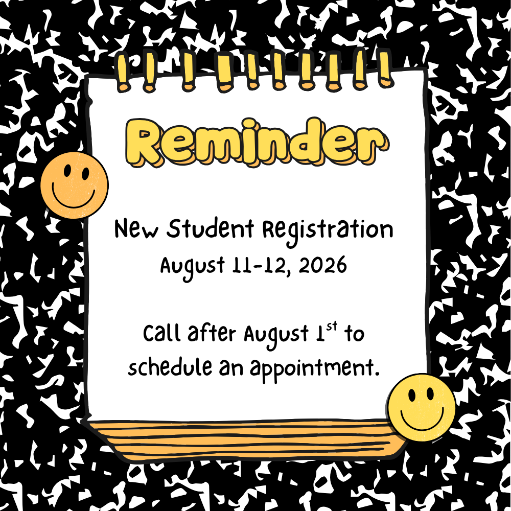 New Student Registration