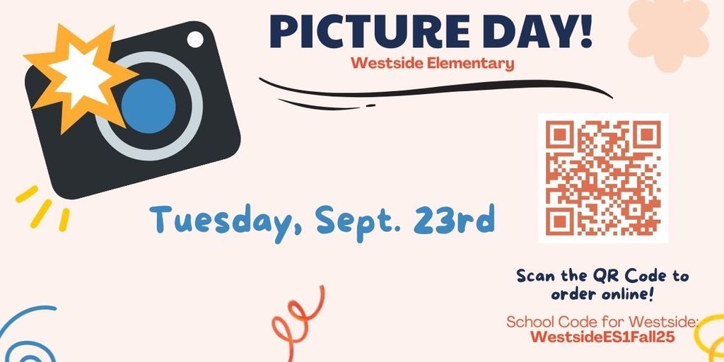 Westside picture day is Set. 23rd.
