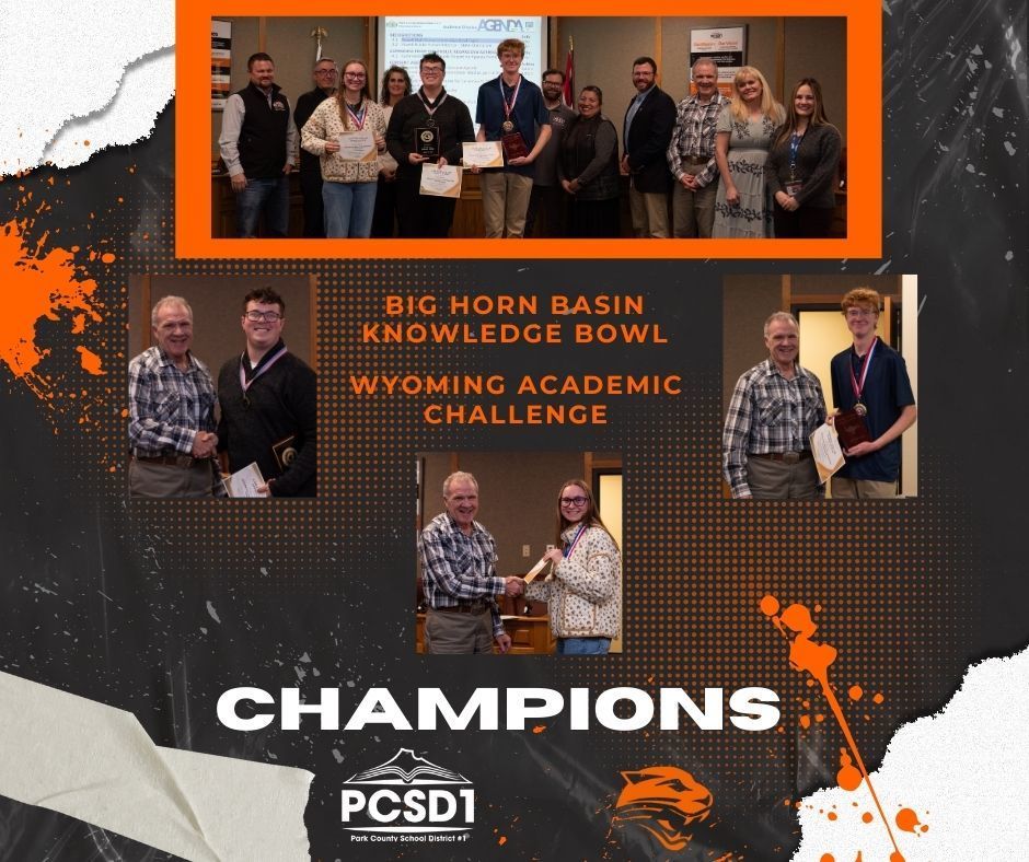 Photos of Knowledge Bowl team 