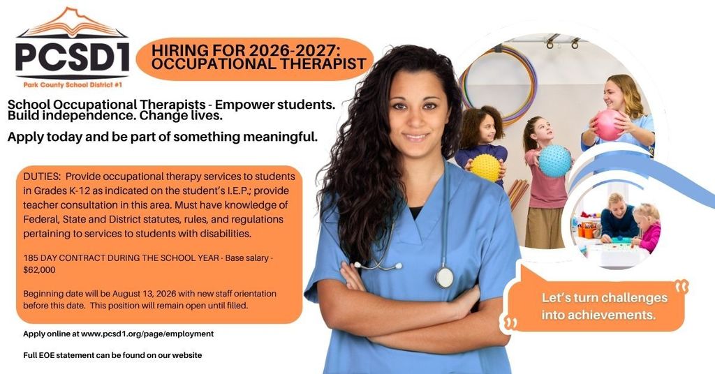 Hiring occupational therapist