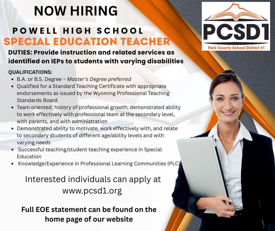 Special Education Teacher Vacancy