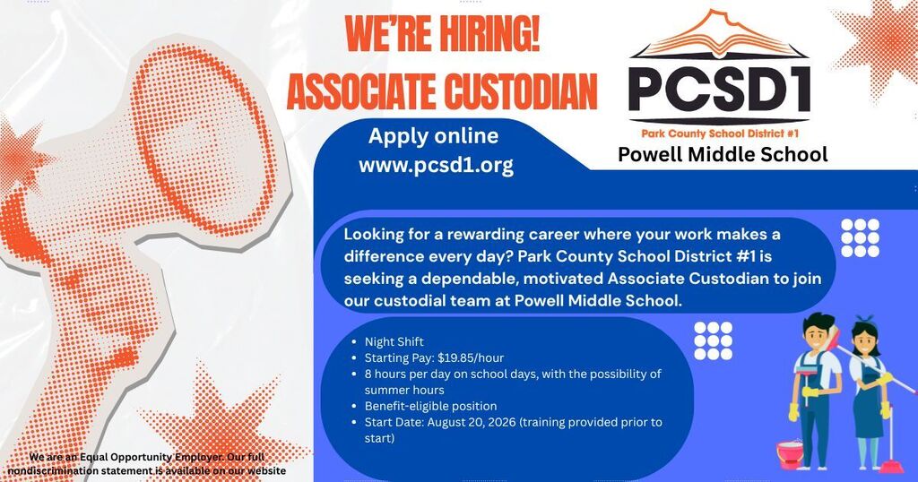 Custodial vacancy announcement