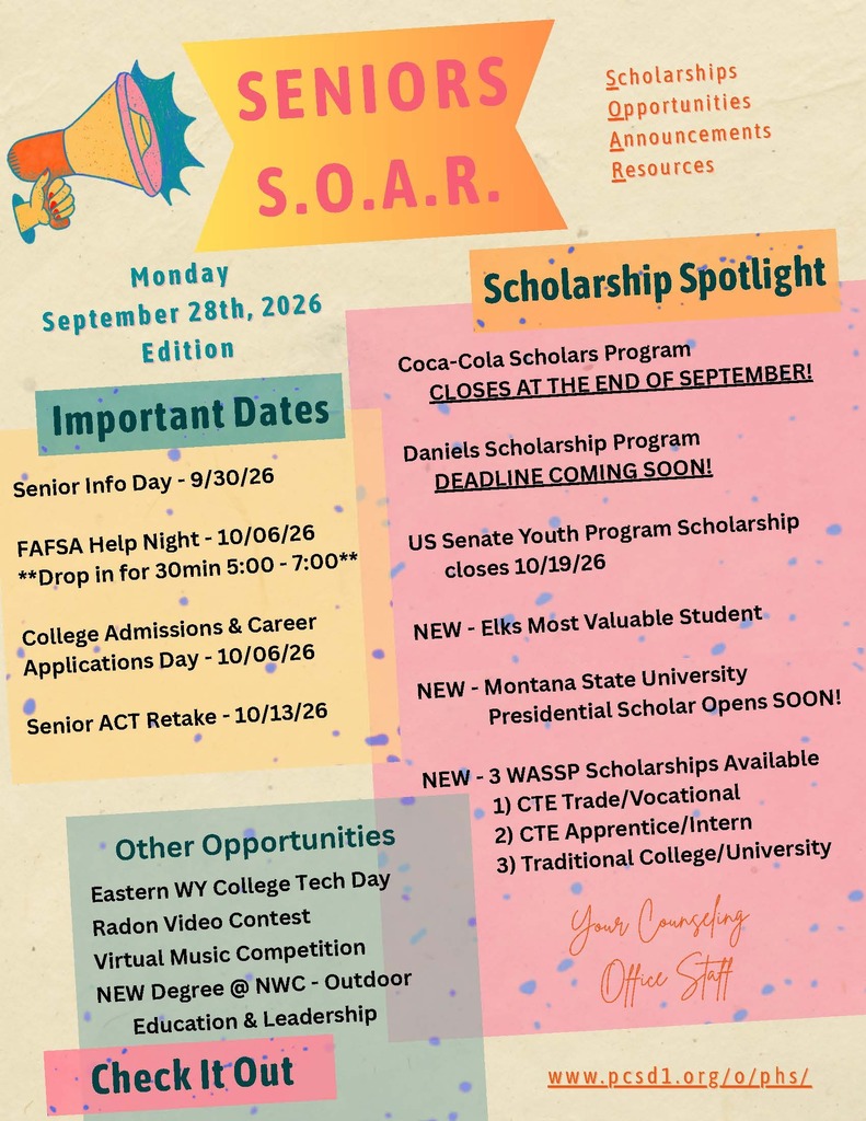 Flyer for Seniors S.O.A.R.