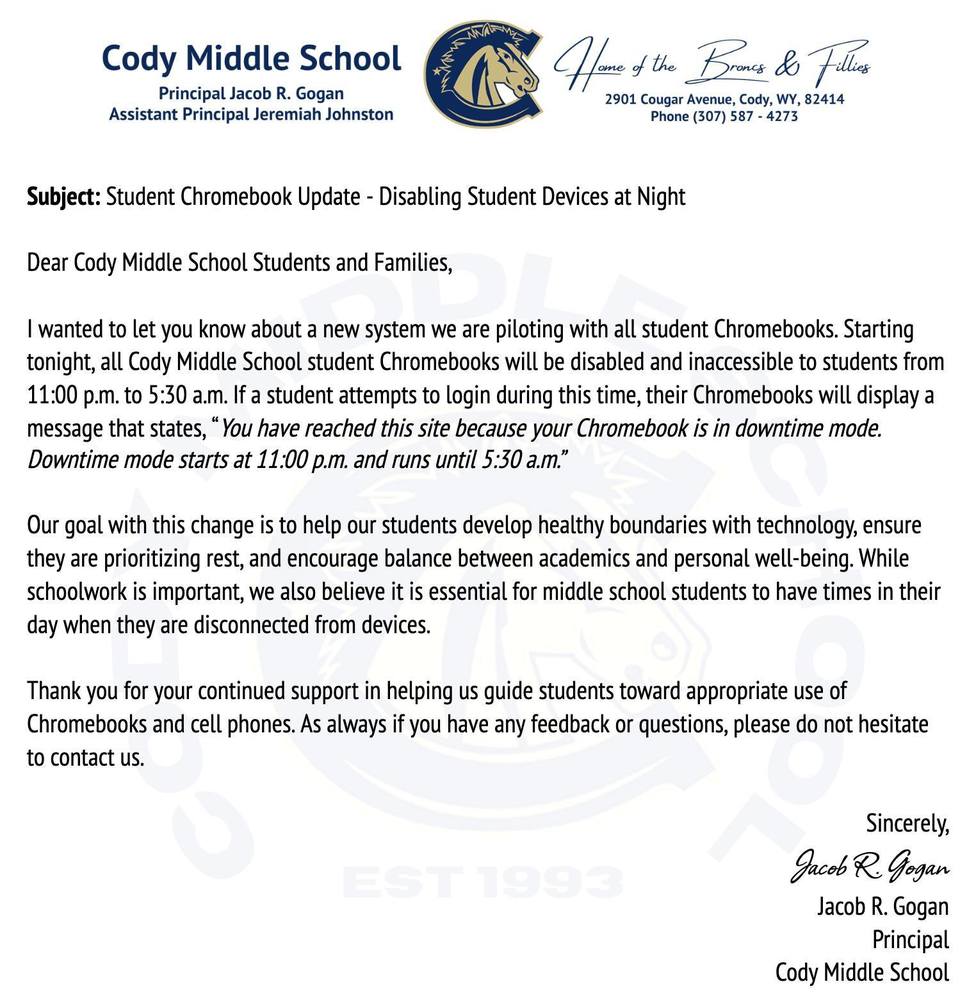 CMS Chromebooks