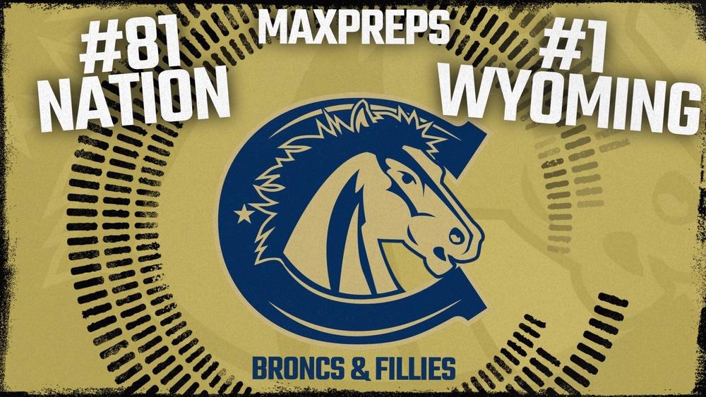 Broncs Logo Max Preps #81 in nation, #1 in Wyoming