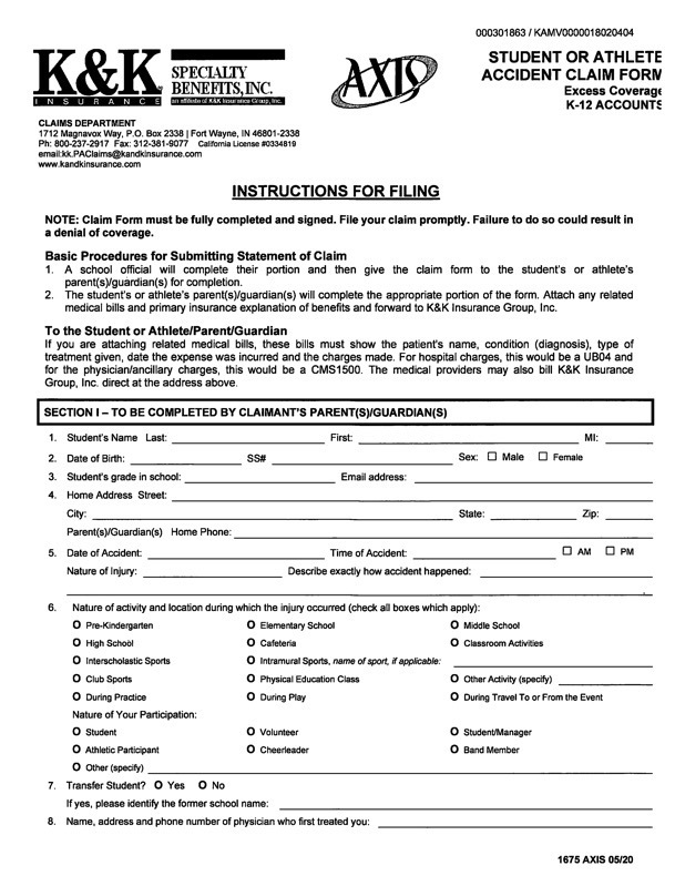 Student Insurance