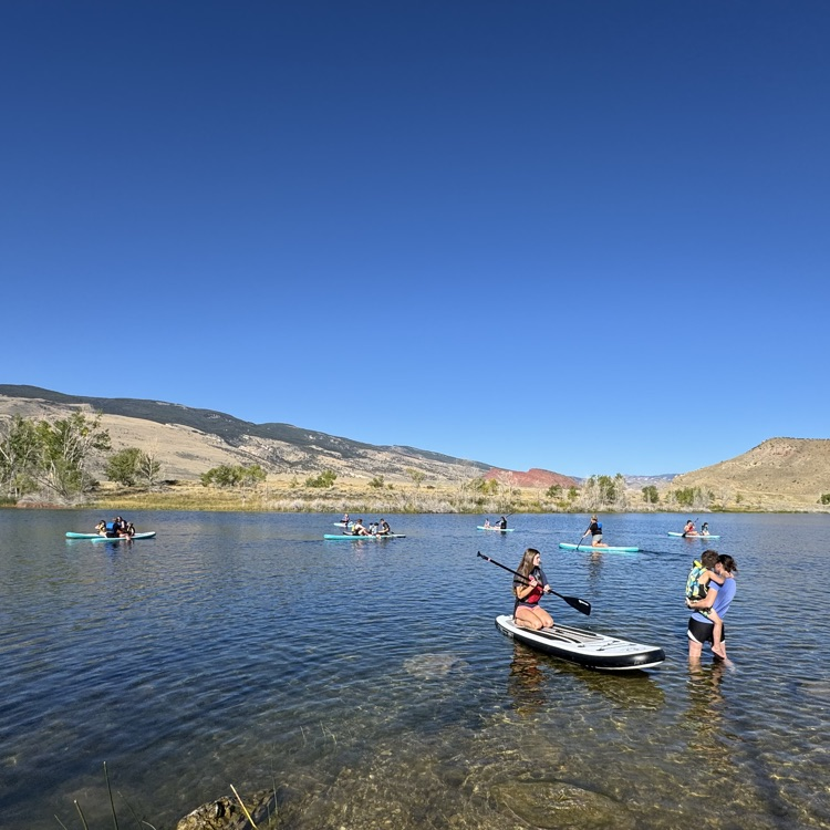 paddle boarding 