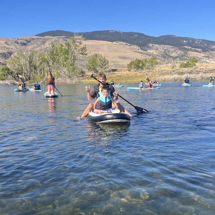 paddle boarding 