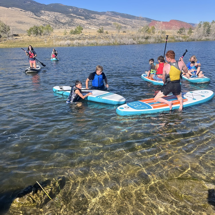 paddle boarding 