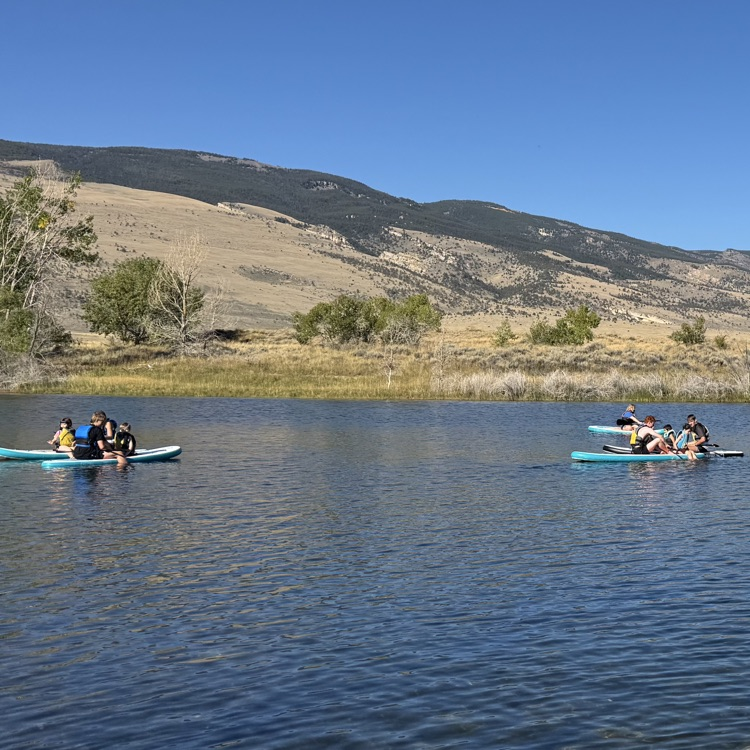 paddle boarding 
