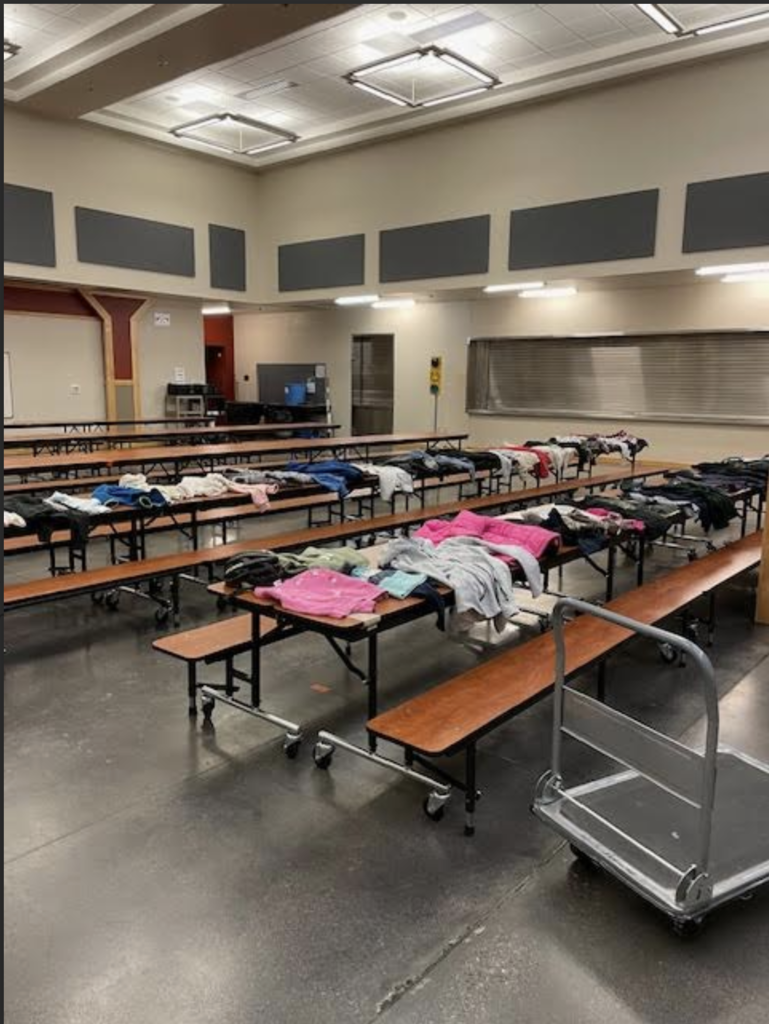Unclaimed clothing