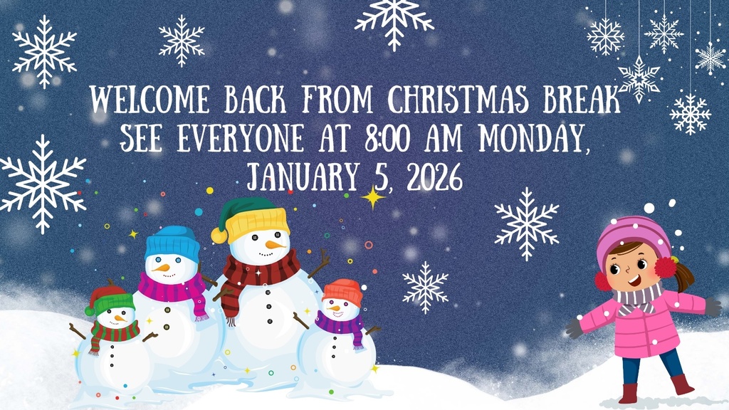 Welcome back from Christmas break (3)